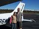 Cessna 172 Skyhawk - My wife and I in Payson, AZ. 